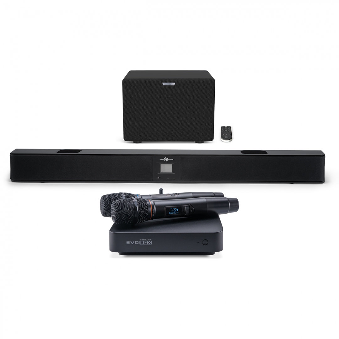 караоке-комплект EVOBOX Plus + EvoSound Bar (саундбар с караоке) в Новокуйбышевске
