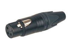 XLR Female (мама) Разъем в Новокуйбышевске