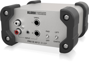 Klark Teknik DI 22P пассивный стерео директ-бокс в Новокуйбышевске